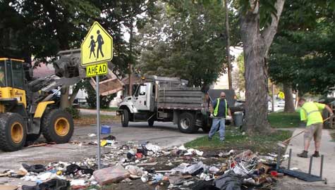 bulk waste pickup