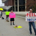 ISU students voice support for Sanders