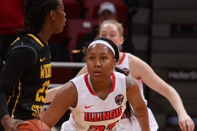 Viria Livingston made a pair of free throws to make the score 22-16 with less than five minutes to play before halftime. (goredbirds.com)