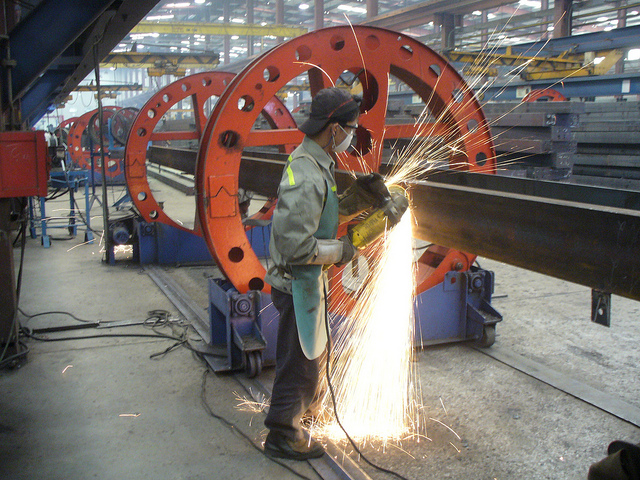 Illinois has seen a steady decline in manufacturing. (ILO/Flickr)