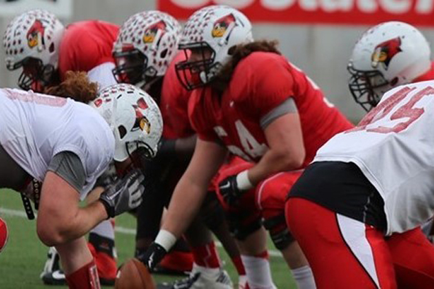 ISU offensive line