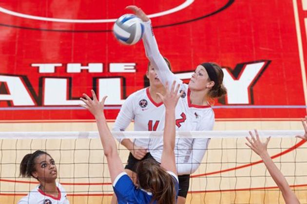 Jaelyn Keene joined Courtney Pence as Redbirds on the all-tournament team. (Photo GoRedbirds.com)