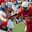 Strong start propels Redbird football to win