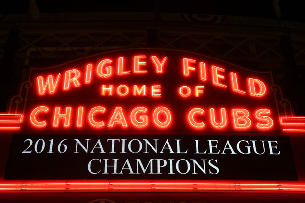 Wrigley Field marquee