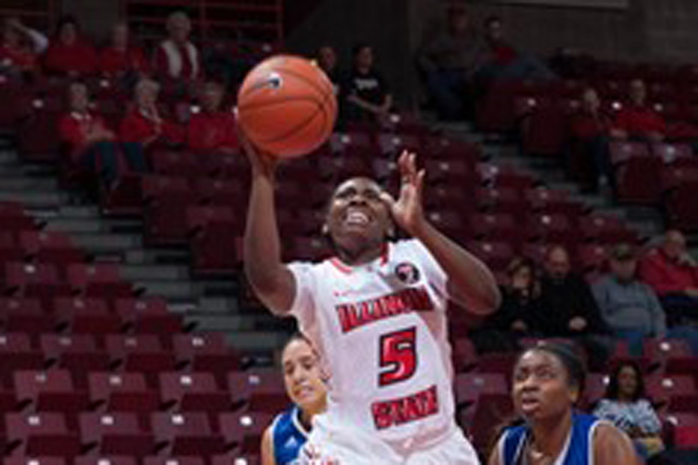 Brechelle Beachum led all scorers in Illinois State's 60-49 victory over Eastern Illinois. (GoRedbirds.com photo)