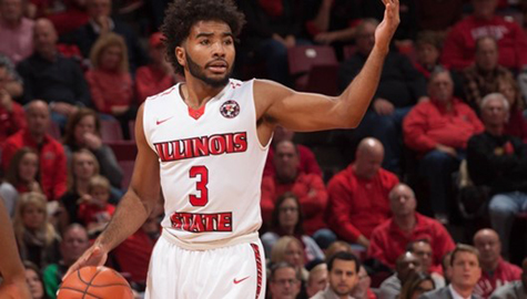 Keyshawn Evans contributed 12 points in Illinois State's 