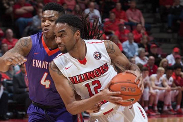 Tony Wills and the Illinois State Redbirds opened Missouri Valley Conference play with a 12-point win over Evansville. (Photo GoRedbirds.com)