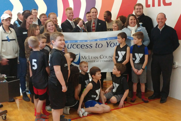 The YMCA opens the Exergaming Zone, combining video games and exercise for children. (Photo by Patrick Baron/WJBC)