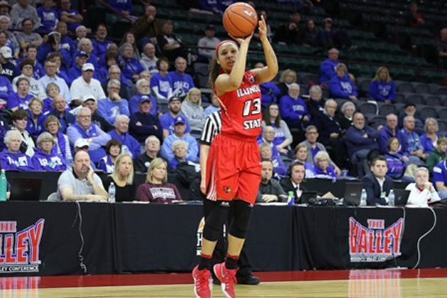 Illinois State women basketball game shot