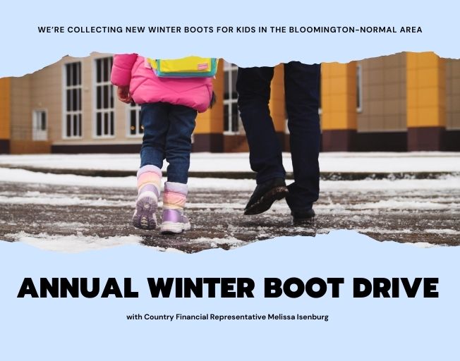 Donate new winter boots for children as part of our Annual Winter Boot Drive